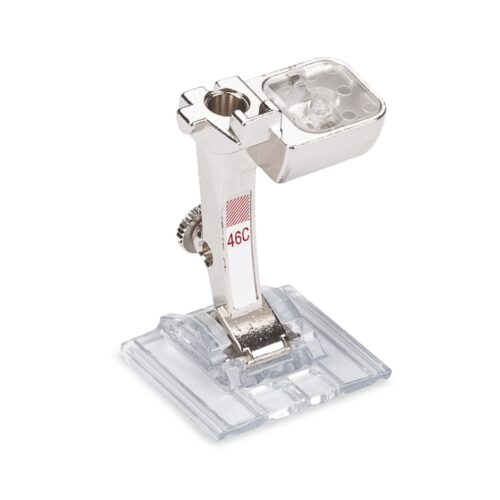 Pintuck and Decorative Stitch Foot with Clear Sole #46C
