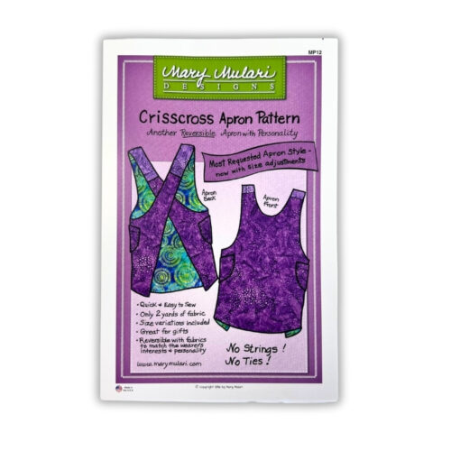Crisscross Apron Pattern By Mary Mulari Designs