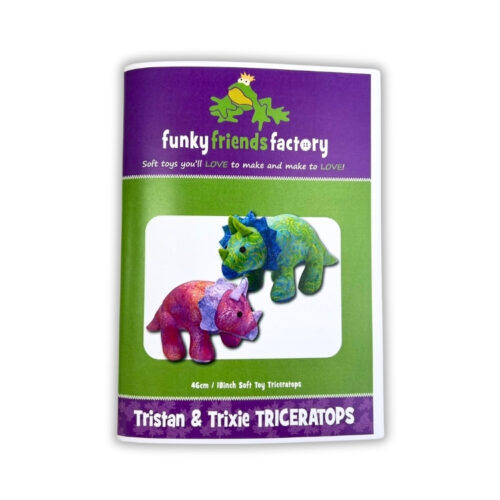 Tristan And Trixie Triceratops By Funky Friends Factory