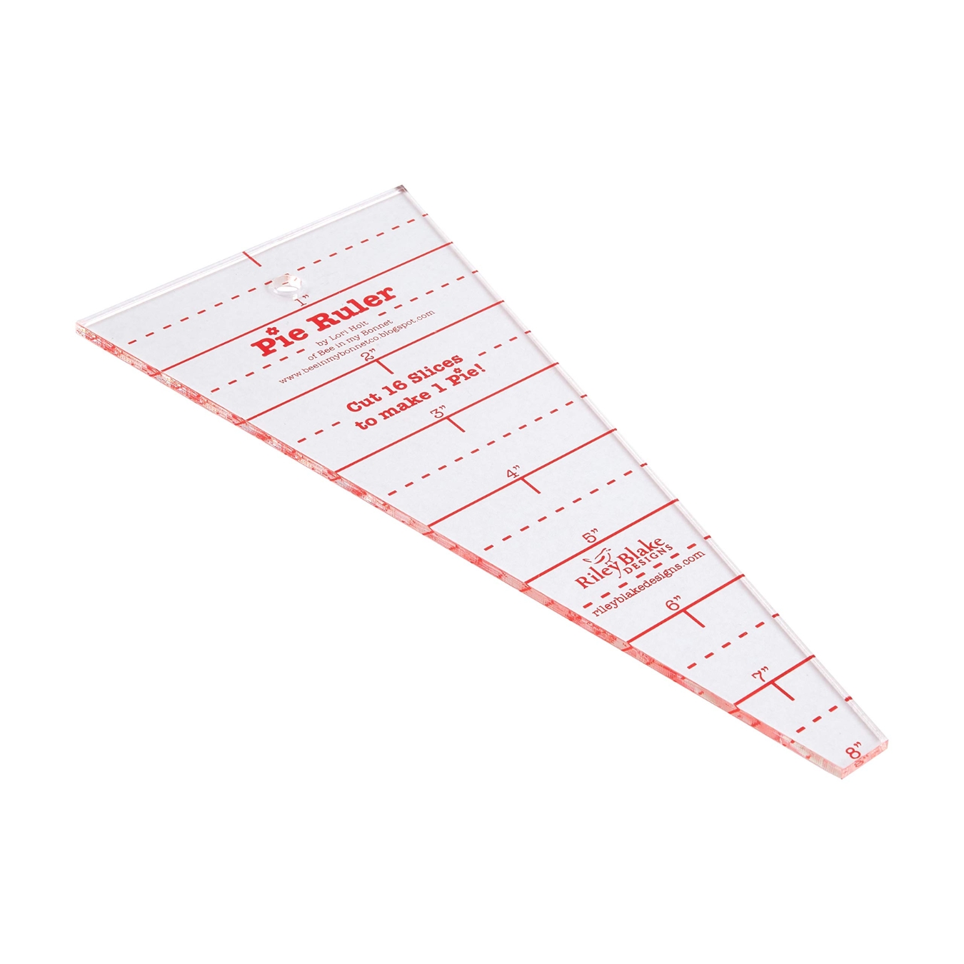 Pie Ruler - Lori Holt - 16 slices in the circle - Image 2