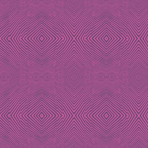 Tula Pink - Moon Garden - Lazy Stripe - Dusk