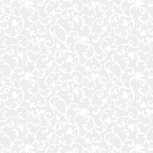 Essentials - Scroll - White on White (89025-100)