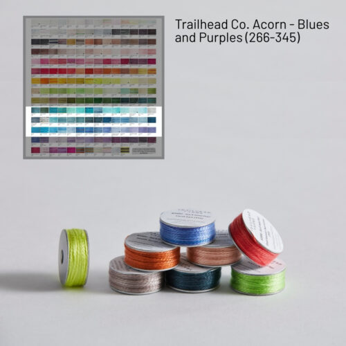 Trailhead Co. Acorn - Blues and Purples (266-345)