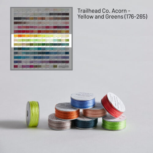 Trailhead Co. Acorn - Yellow and Greens (176-265)