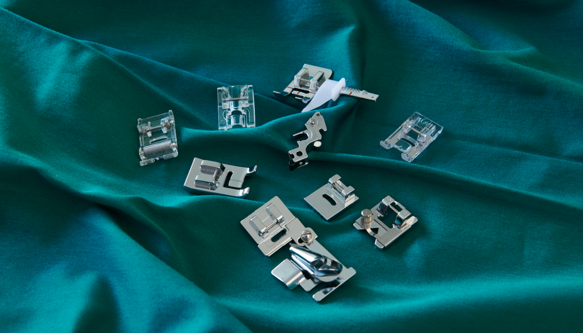 Decoration Presser-Foot Set for b77 and b79 (8 feet with foot holder) - Image 2