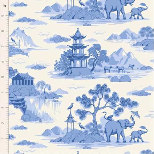 Tilda - Something Blue - Cottonview - Cream