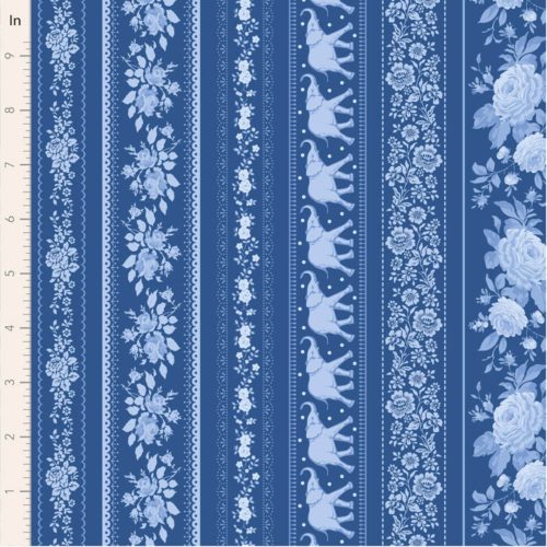 Tilda - Something Blue - Blenders - Borders - Night